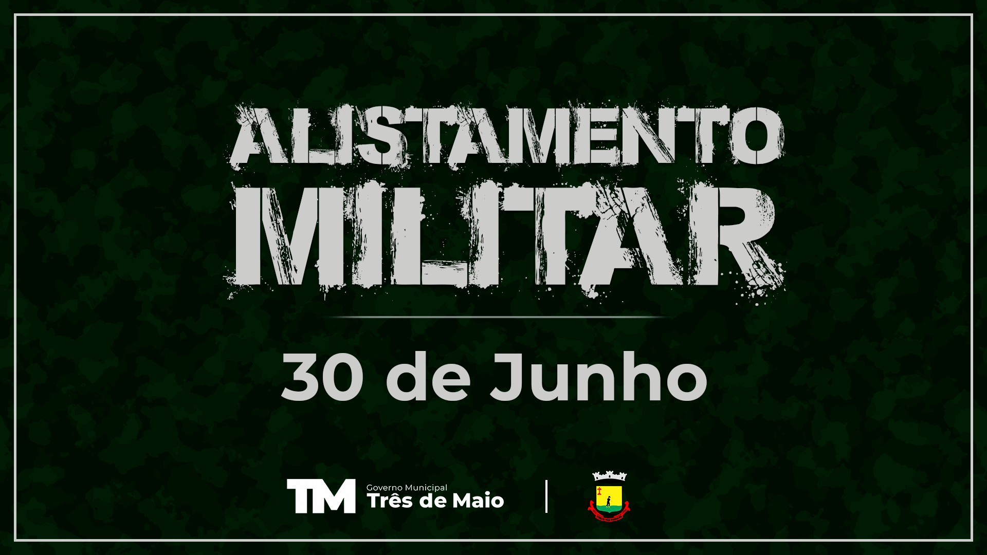 ÚLTIMOS DIAS PARA REALIZAR O ALISTAMENTO MILITAR
